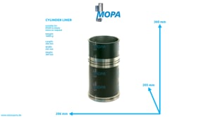 CYLINDER LINER - 12211178 suitable for MWM & Deutz engines