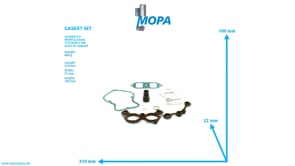 GASKET SET - 12211586 suitable for MWM & Deutz engines