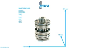 SHAFT COUPLING - 12306918 suitable for MWM & Deutz engines