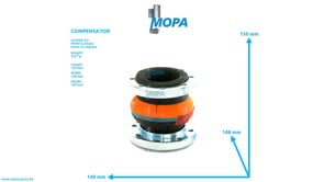 COMPENSATOR - 12453854 suitable for MWM & Deutz engines