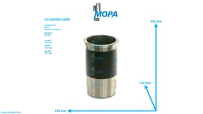 CYLINDER LINER - 4440110110 suitable for MTU engines