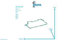 DICHTRING - 4441880080 passend für MTU Motoren