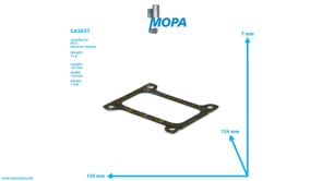 GASKET - 5062031080 suitable for MTU engines