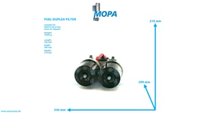 DOPPELOELFILTER - 51055017152 passend für MAN D-Motoren