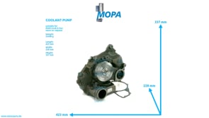 COOLANT PUMP - 51065006624 suitable for MAN D engines