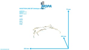 EINSPRITZLEITUNGSSATZ (doppelwandig) - 51103036189 passend für MAN D Motoren