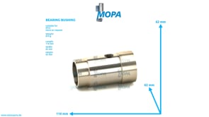 BEARING BUSHING - 5800540532 suitable for MTU engines