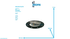 DICHTPLATTE - 5802040180 passend für MTU Motoren