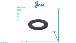 PLAIN WASHER - 12302161 suitable for MWM & Deutz engines