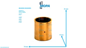 BEARING BUSHING - 12185474 suitable for MWM & Deutz engines