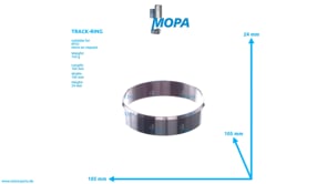 TRACK-RING - 4420310027 suitable for MTU engines