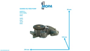 GEARED OIL FEED PUMP - 15076610 suitable for MWM & Deutz engines