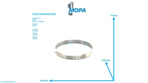 COKE SCRAPER RING - 5240110159 suitable for MTU engines