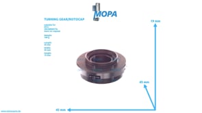 TURNING GEAR/ROTOCAP - 0000534335 suitable for MTU engines