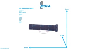 OIL SPRAYER NOZZLE - 04207521 suitable for Deutz engines