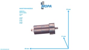 EINSPRITZDUESE - 12029685 passend für MWM & Deutz Motoren