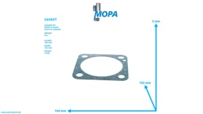 DICHTUNG - 12154705 passend für MWM & Deutz Motoren