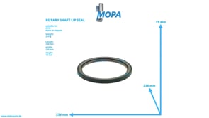 ROTARY SHAFT LIP SEAL - 0219976647 suitable for MTU engines