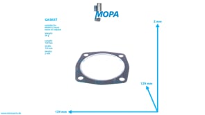 DICHTUNG - 12172295 passend für MWM & Deutz Motoren